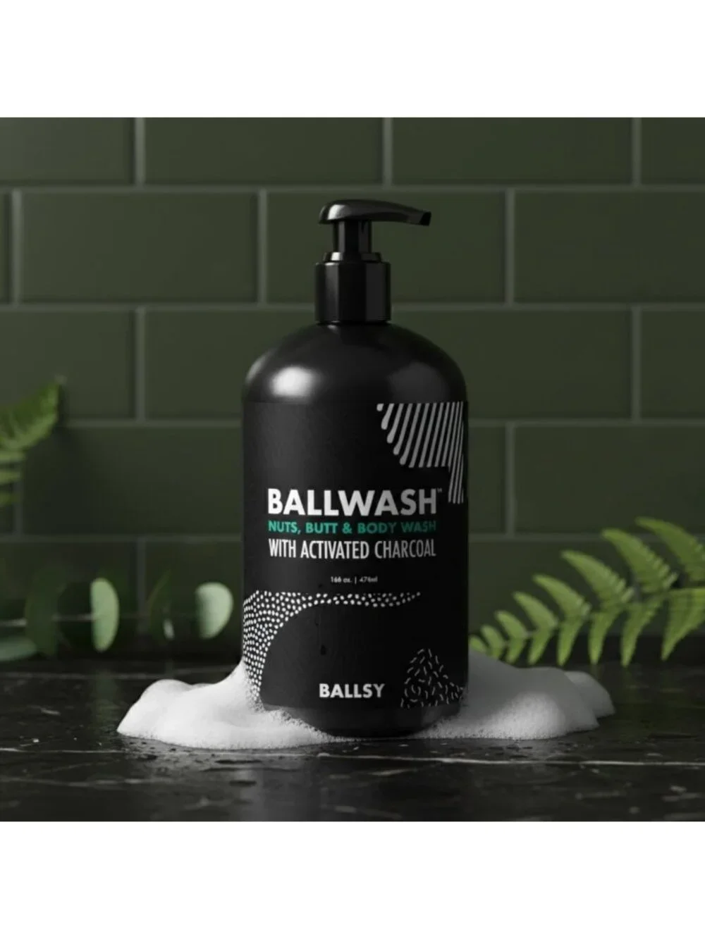 Men's Body Wash & Soap, Original Scent, Refreshing Cleanser, 16 Fl Oz